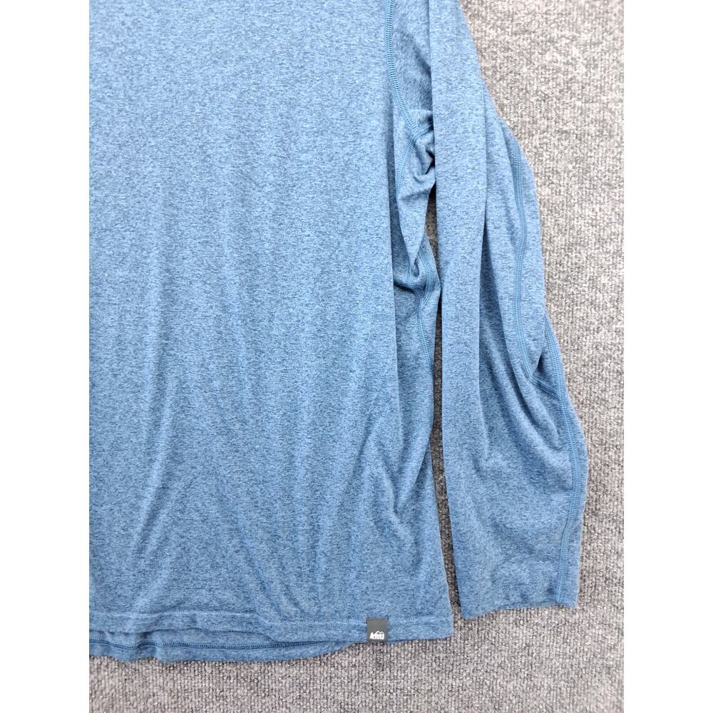 Rei Active Pursuits Tshirt Mens Xl Blue Long Sleeve Performance - Picture 4 of 8